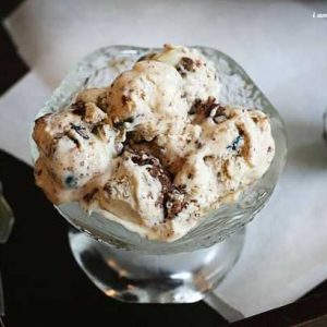 ice cream in bowl