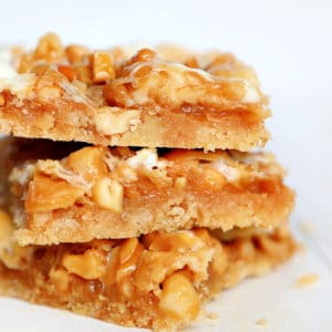 Caramel Cashew Bars