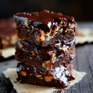 Peanut Butter Butterscotch Brownies!