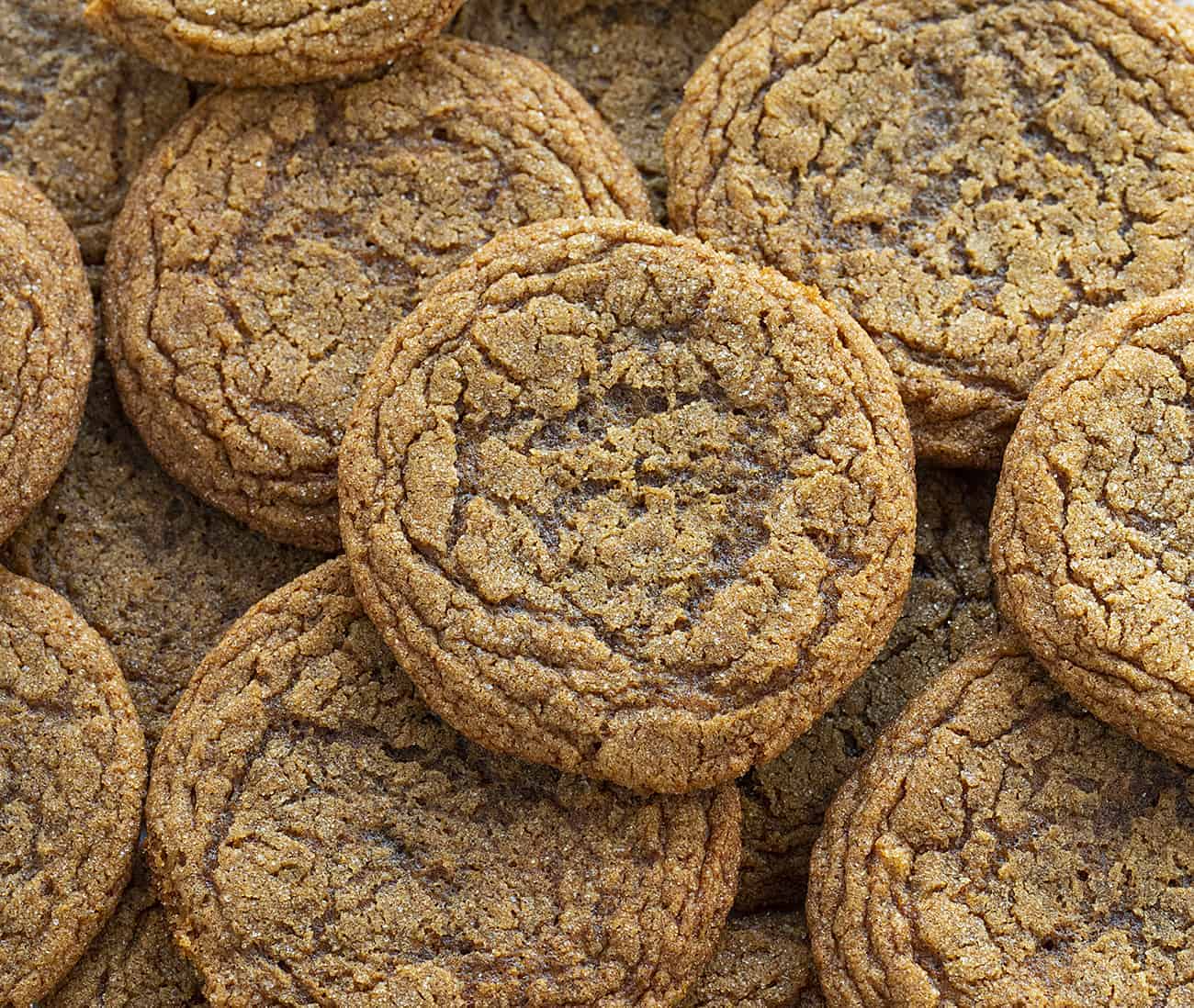 With all the flavors of a ginger snap, but without the crisp bite, this Ginger Cookie is a soft and chewy sweet treat! ginger cookie, soft ginger cookie, cookie recipes, holiday treats, iambaker, baking, easy cookie recipes Soft Ginger Cookie Recipe