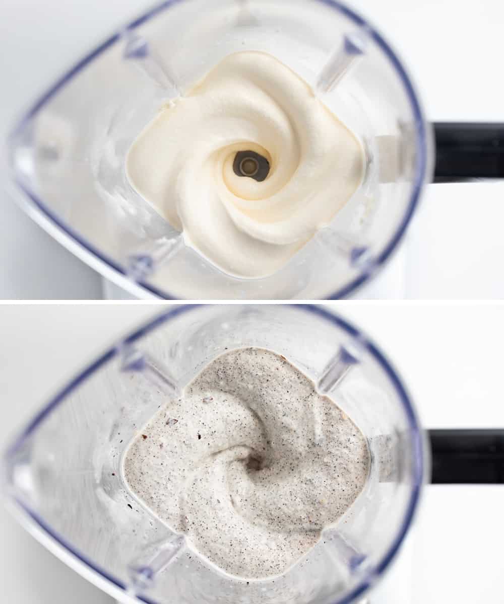 Oreo Heath Blizzard is a frozen dessert that combines the beloved taste of Oreo cookies with the rich, buttery sweetness of a Heath candy bar. This flavor combination is my favorite way to order a Blizzard at Dairy Queen, although when you order it you do have to specify "no added hot fudge". I love it so much I decided to create a recipe for it at home, and it does not disappoint! Easy, will satisfy your sweet tooth, and cool you down on a hot day! Soft Serve Vanilla Ice Cream Recipe in a Blender then After Oreo and Heath have Been Added.